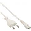 InLine 4043718107070 cavo di alimentazione Bianco 1,5 m CEE7/16 Accoppiatore C7