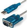 StarTech.com Cavo adattatore seriale USB a RS-232 DB9 90 cm - M/M