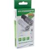InLine Alimentatore USB da auto 3.0,12/24VDC a 5V DC/3A, USB-A + USB-C, bianco