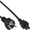 InLine Cavo alimentazione Spina Shucko angol. a Presa notebook, 40pz.,1,8m