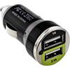 InLine Alimentatore USB per Auto, In:12/24V, Out:USB 5V/2100mA, 45x25mm, nero
