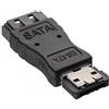 InLine 4043718135899 adattatore per inversione del genere dei cavi eSATA SATA Nero