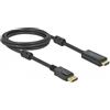DeLOCK DisplayPort attivo 1.2 a cavo per HDMI 4K 60 Hz da 2 m
