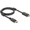 DeLOCK DisplayPort attivo 1.2 a cavo per HDMI 4K 60 Hz da 1 m