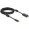 DeLOCK USB Type-C attivo a cavo per HDMI (DP Alt Mode) 4K 60 Hz da 5 m