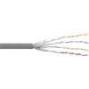 InLine Matassa Cavo Cat.6, S/FTP(PiMF), AWG27, PVC, CU, grigio, 100m
