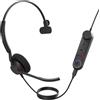 Jabra 5093-299-2159 cuffia e auricolare Cablato A Padiglione Ufficio USB tipo-C Nero