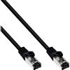 InLine Cavo patch S/FTP (PiMf), Cat.8.1, 2000MHz, Halogenfree, nero, 0,3m
