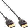 InLine Cavo HDMI 2.0, Super Slim A/A, Ethernet,, 4K2K, 0,5m, Premium
