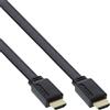 InLine Cavo HDMI, Piatto, 4K2K, High Speed, Ethernet, 1,5m, dorato