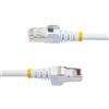 StarTech.com Cavo Ethernet CAT 6a - 3m - Bianco - Cavo di rete LAN Low Smoke Zero Halogen (LSZH) - 10GbE 500MHz 100W PoE++ -