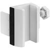 InLine Morsetto da gambe scrivania per multiprese, a vite, bianco