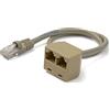 StarTech.com Cavo Adattatore sdoppiatore RJ45 2 a 1 - F/M