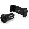 Conceptronic CUSBCAR2AKIT Caricabatterie per dispositivi mobili Smartphone, Tablet Nero Accendisigari Auto