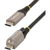 StarTech.com Cavo USB-C con viti di bloccaggio superiori da 50cm - Cavo da USB-C a USB- C certificato 10Gbps - Cavo USB-C 3.2