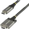 StarTech.com Cavo USB-C con viti di bloccaggio laterali da 50cm - Cavo da USB-C a USB- C certificato 10Gbps - Cavo USB-C