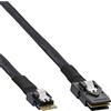 InLine , cavo SAS Slim, da SFF-8654 a Mini SAS SFF-8087, 12Gb/s, 1m