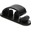InLine Cable Manager con base autoadesiva, 8,5cm, nero. 10pz