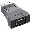 InLine Convertitore DisplayPort maschio a VGA femmina, FullHD/60Hz
