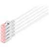 Digitus Cavo patch slim CAT 6 U/FTP, 5 pezzi