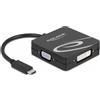 DeLOCK Adattatore USB Type-C per monitor VGA, DVI, HDMI o DisplayPort