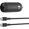 Belkin CARICABATTERIA DA AUTO 30W USB-C 1M