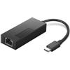Lenovo 4X91H17795 replicatore di porte e docking station per laptop RJ-45 Nero