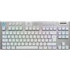 Logitech G G915 X LIGHTSPEED tastiera Gaming USB + RF Wireless + Bluetooth QWERTZ Tedesco Bianco