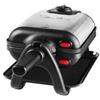 Tefal WM756D piastra per waffle 2 waffle 1200 W Nero, Acciaio inox
