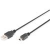 Digitus Cavo di collegamento USB 2.0, tipo A su Mini B