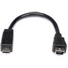 StarTech.com Cavo adattatore micro USB a mini USB 15 cm M/F
