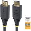 StarTech.com Cavo HDMI ad alta velocità certificato Premium da 1m, 4K 60Hz/1440p 144Hz, HDR10/HDCP 2.2/ARC, 18Gbps, cavo UHD