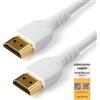 StarTech.com Cavo HDMI 2.0 certificato Premium da 2m - Cavo video HDMI con Ethernet ad alta velocità - UHD 4K 60Hz HDR - Cavo