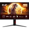 AOC G4 U32G4U Monitor PC 80 cm (31.5) 3840 x 2160 Pixel 4K Ultra HD Nero, Rosso