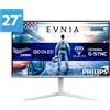 Philips Evnia 6000 27M2N6501L/00 Monitor PC 67,3 cm (26.5) 2560 x 1440 Pixel Quad HD QD-OLED Bianco