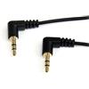 StarTech.com Cavo audio Stereo slim ad angolo destro con jack da 3,5mm - maschio/maschio - 1,8m