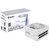 GIGABYTE AORUS ELITE P850W ICE Alimentatore - PCIe 5.0, 80 PLUS Platinum, Design completamente modulare, Ventola da 120 mm,