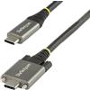 StarTech.com Cavo USB-C con viti di bloccaggio laterali da 1m - Cavo da USB-C a USB- C certificato USB-IF 10Gbps - Cavo USB-C
