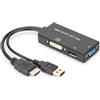 Digitus Cavo convertitore HDMI 3in1