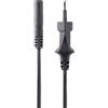 StarTech.com Cavo di Alimentazione CA da 2m, Spina EuroPlug a C7, 2.5A-250V, 18AWG, Cavo Elettrico di Ricambio con spina
