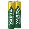 Varta Recharge Accu Power AAA 800 mAh Blister da 2 (Batteria NiMH Accu Precaricata, Micro, ricaricabile, pronta all'uso)