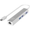 LevelOne USB-0504 scheda di rete e adattatore Ethernet 1000 Mbit/s