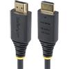 StarTech.com Cavo HDMI 2.0 Certificato Premium da 4m ad Alta Velocità, 4K 60Hz/1440p 144Hz, HDR10/HDCP 2.2/ARC, 18Gbps. Cavetto