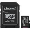Kingston Technology 64GB microSDXC Canvas Select Plus Gen3 100MB/s A1 (Adattatore SD incluso)