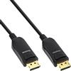InLine DisplayPort 2.1 Cavo AOC, UHBR, nero 30m