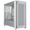 Corsair FRAME 4000D RS Midi Tower Bianco