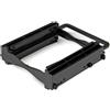 StarTech.com Staffa di montaggio Tool-Less per doppio disco duro SSD/HDD da 2,5 per alloggiamento da 3,5