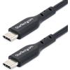StarTech.com Cavo USB-C da 2m, cavo di ricarica USB-C, cavo USB 2.0 Tipo-C per laptop, 60W 3A Power Delivery, rivestimento in