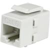 StarTech.com Accoppiatore di rete jack Keystone RJ45 Cat 6 bianco - F/F