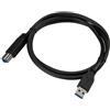 StarTech.com Cavo USB 3.0 SuperSpeed A a B certificato da 1 m - M/M